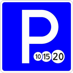 Знак 6.4.1 «Платная парковка (парковочное место)»