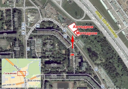 Учебная площадка с эстакадой