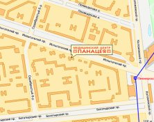 схема проезда