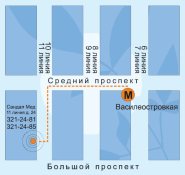 схема проезда